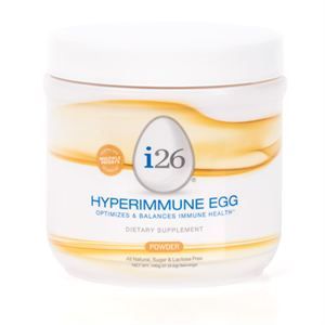 i26 Hyperimmune Egg Powder - 31 Day Supply - Canister