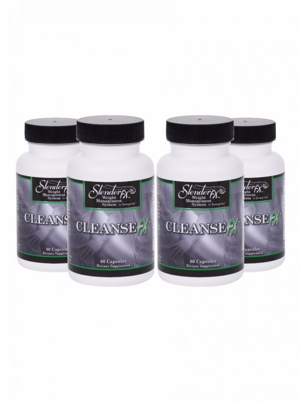 Slender Fx&trade; Cleanse Fx&trade; 60 capsules (4 Pack)