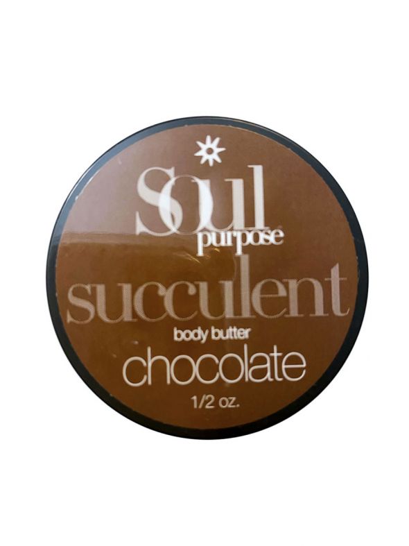 Succelent Chocolate Body Butter - .5 oz