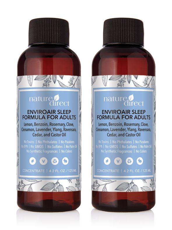 Nature Direct EnviroAir™ Sleep Formula for Adults Concentrate - 125ml 2-Pack Bundle