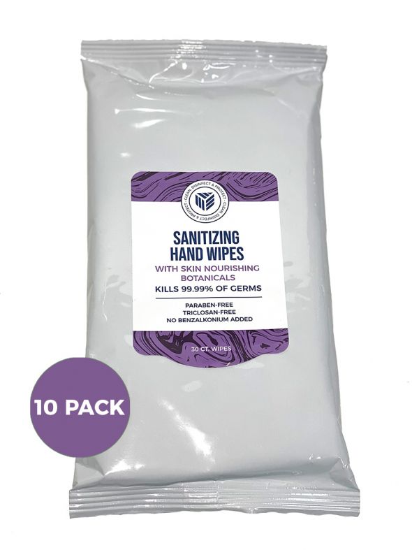 Sanitizing Hand Wipes- 30ct 10-Pack